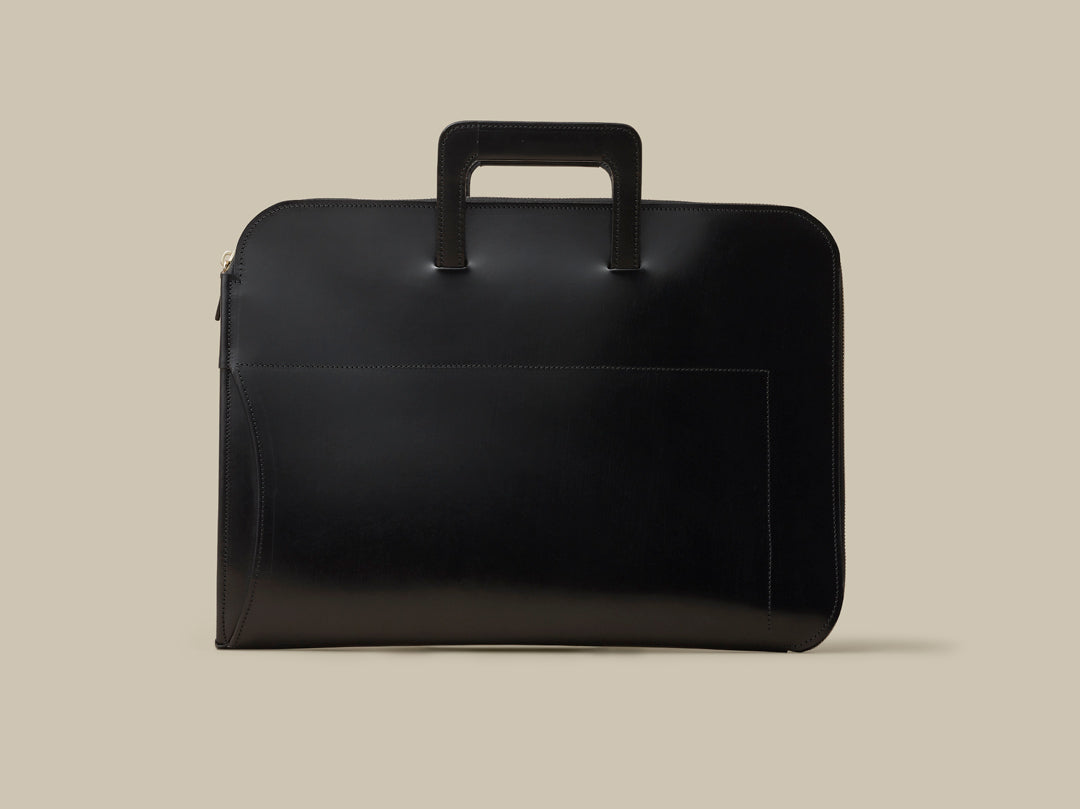 Retractable Handle Portfolio - Black